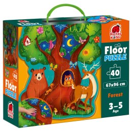 RK7010-04 Puzzle podlogowe. Zwierzeta lesne