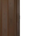 Drzwi harmonijkowe 001P-43G-80 wenge mat G 80 cm