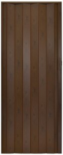Drzwi harmonijkowe 001P-43G-80 wenge mat G 80 cm
