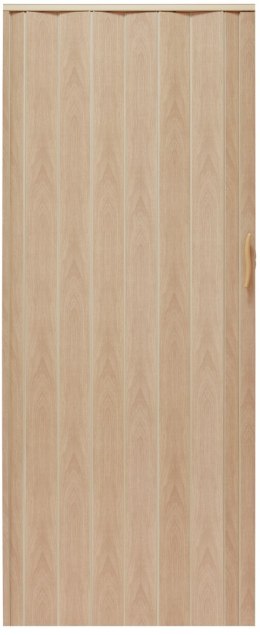 Drzwi harmonijkowe 001P-50-80 dąb sonoma mat 80 cm