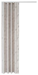 Drzwi harmonijkowe 001P-62-80 dąb alaska mat 80 cm