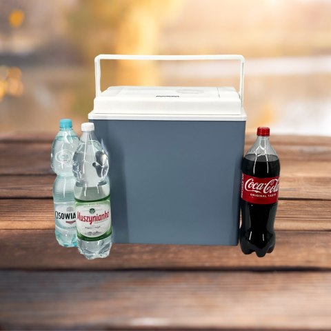 Lodówka samochodowa elektryczna 24L KAMAI ICEGO, zasilanie 12-230V, niebieska ICEGO