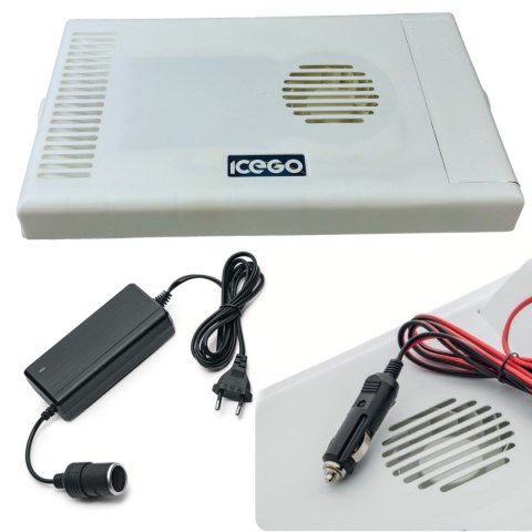Lodówka samochodowa elektryczna 24L KAMAI ICEGO, zasilanie 12-230V, niebieska ICEGO