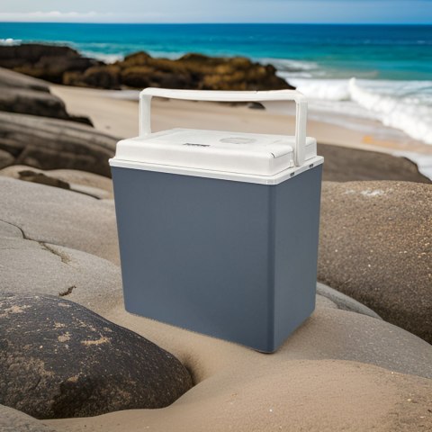 Lodówka samochodowa elektryczna 24L KAMAI ICEGO, zasilanie 12-230V, niebieska ICEGO