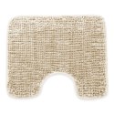Mata łazienkowa BATI kolor beżowy motyw nowoczesny 50x80+40x50 ameliahome - BATHMAT/AH/BATI/SET/BEIGE/50X80+40X50