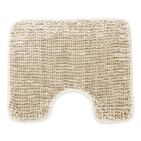 Mata łazienkowa BATI kolor beżowy motyw nowoczesny 50x80+40x50 ameliahome - BATHMAT/AH/BATI/SET/BEIGE/50X80+40X50