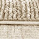 Mata łazienkowa BATI kolor beżowy motyw nowoczesny 50x80+40x50 ameliahome - BATHMAT/AH/BATI/SET/BEIGE/50X80+40X50