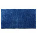 Mata łazienkowa BATI kolor granatowy motyw nowoczesny 50x80+40x50 ameliahome - BATHMAT/AH/BATI/SET/DARKBLUE/50X80+40X50