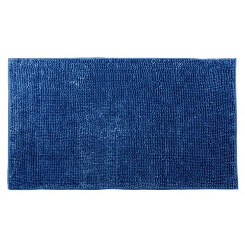 Mata łazienkowa BATI kolor granatowy motyw nowoczesny 50x80+40x50 ameliahome - BATHMAT/AH/BATI/SET/DARKBLUE/50X80+40X50