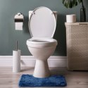 Mata łazienkowa BATI kolor granatowy motyw nowoczesny 50x80+40x50 ameliahome - BATHMAT/AH/BATI/SET/DARKBLUE/50X80+40X50