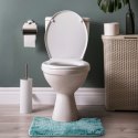 Mata łazienkowa BATI kolor niebieski motyw nowoczesny 50x80+40x50 ameliahome - BATHMAT/AH/BATI/SET/BLUE/50X80+40X50