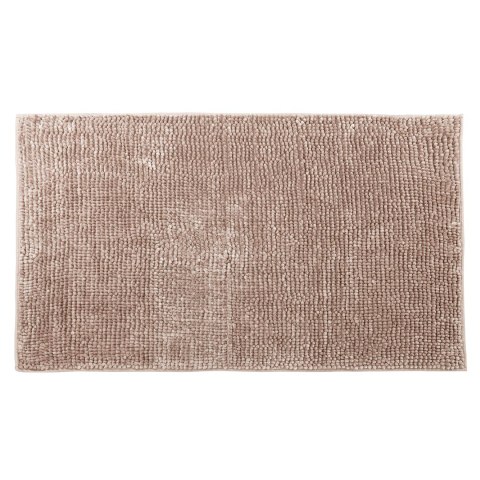 Mata łazienkowa BATI kolor pudrowy róż motyw nowoczesny 50x80+40x50 ameliahome - BATHMAT/AH/BATI/SET/POWDERPINK/50X80+40X50