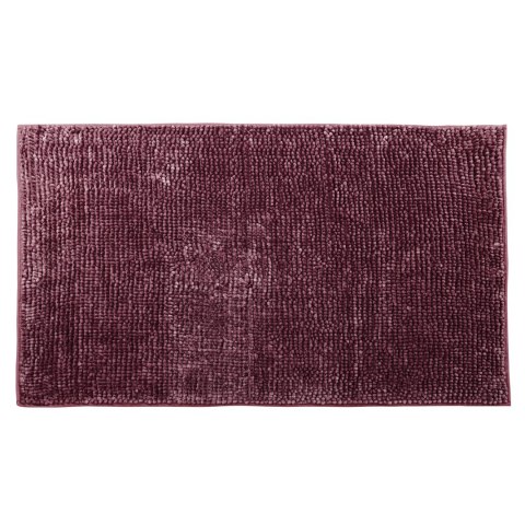 Mata łazienkowa BATI kolor różowy motyw nowoczesny 50x80+40x50 ameliahome - BATHMAT/AH/BATI/SET/MAUVE/50X80+40X50