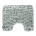 Mata łazienkowa BATI kolor szary motyw nowoczesny 50x80+40x50 ameliahome - BATHMAT/AH/BATI/SET/GREY/50X80+40X50
