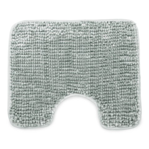 Mata łazienkowa BATI kolor szary motyw nowoczesny 50x80+40x50 ameliahome - BATHMAT/AH/BATI/SET/GREY/50X80+40X50