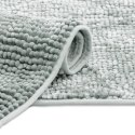 Mata łazienkowa BATI kolor szary motyw nowoczesny 70x120 ameliahome - BATHMAT/AH/BATI/GREY/70X120CM