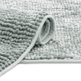 Mata łazienkowa BATI kolor szary motyw nowoczesny 70x120 ameliahome - BATHMAT/AH/BATI/GREY/70X120CM