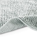 Mata łazienkowa BATI kolor szary motyw nowoczesny 70x120 ameliahome - BATHMAT/AH/BATI/GREY/70X120CM