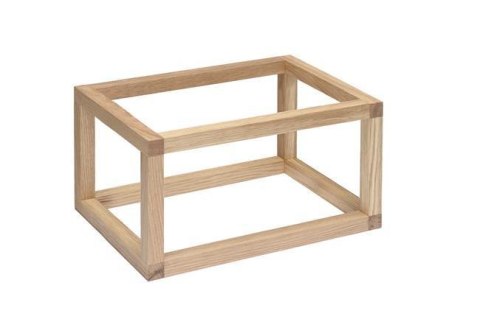 Podstawa bufetowa drewniana pod tace GN 1/2