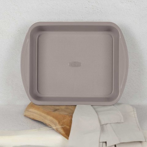 BRYTFANNA FORMA TYTANOWA 35x27cm BERLINGER HAUS BH-7913 TAUPE