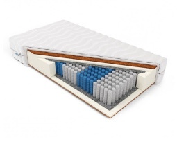 Materac Multipocket obustronny kokos Hektor 140x200x19 Medicott/Tencel