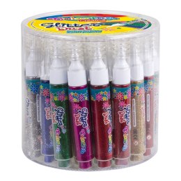 COLORINO CREATIVE - ZESTAW BROKAT GLITTER 40 SZT MIX TUBA