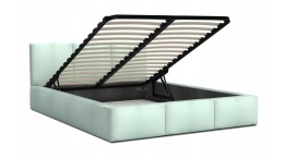 Łóżko FRESIA TRINITY różne kolory 160x200 metalowy stelaż + Materac