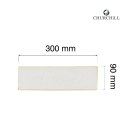 Taca porcelanowa Stonecast Barley White, 300x90mm