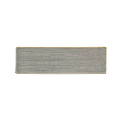 Taca porcelanowa Stonecast Peppercorn Grey, 300x90mm
