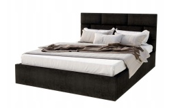 Łóżko tapicerowane PASADENA PARIS (RÓŻNE KOLORY) 180x200 + Materac