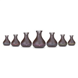 PLATINET AROMA DIFFUSER HUMIDIFIER NAWILŻACZ POWIETRZA BROWN DARK WOOD + 10 ML LAVENDER ESSENTIAL OIL [45519]