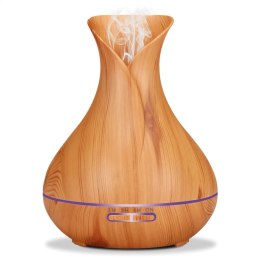 PLATINET AROMA DIFFUSER HUMIDIFIER NAWILŻACZ POWIETRZA BROWN LIGHT WOOD + 10 ML LAVENDER ESSENTIAL OIL [45520]