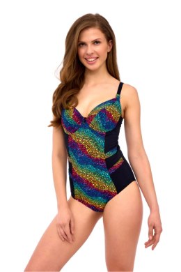Jednoczęściowy strój kąpielowy Kostium Jednoczęściowy I Model Elena Big Kostium Multicolor - Lupo Line Lupo Line