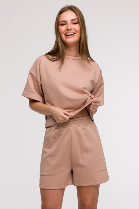 Szorty Damskie Model B295 Mocca - BeWear BeWear