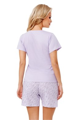 Piżama Damska Model Fiorella 1/2 Liliowy - Donna Donna