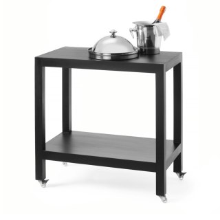 Wózek kelnerski Madeira Black czarny 820x460x(h)850 mm