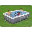 Basen ogrodowy stelażowy 282 x 196 x 84 cm 16w1 Bestway 56629N