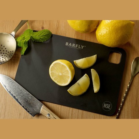 Deska barowa czarna, BarFly, 150x230mm