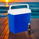 Lodówka CEGECO 30L Niebieska z Białą Pokrywą Kamai Kamai COOLBOX