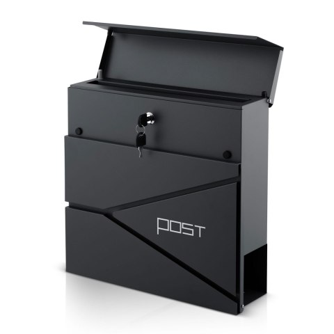 Skrzynka na listy 37x37x10,5 cm antracyt HM-862