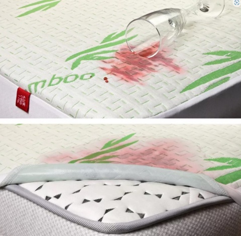 Ochraniacz wodoodporny BAMBOO 80x200 FDM