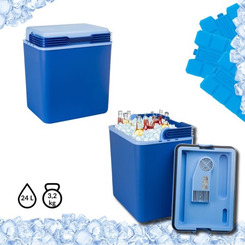 Lodówka turystyczna samochodowa KAMAI CB ECO 24L - 12V/230V Kamai Coolbox