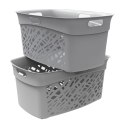 Kosz na bieliznę 45L, szary Kamai Home