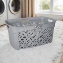 Kosz na bieliznę 45L, szary Kamai Home