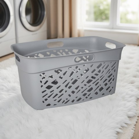 Kosz na bieliznę 45L, szary Kamai Home