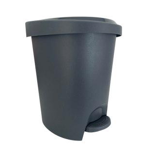 Kosz wewnętrzny, do łazienki, kuchni, z pedałem 6L, grafitowy Kamai Home
