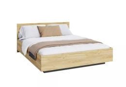 Łóżko lewitujące do sypialni LIMA (RÓŻNE KOLORY) 160x200 metalowy stelaż