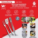 ZESTAW PRZYBORÓW DO GRILLA GRILLOWANIA KLAUSBERG KB-7900