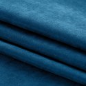 Zasłona MILANA kolor indygo styl klasyczny flex 9,5 cm z podwójną zakładką szenila 280x245 homede - CURT/HOM/MILANA/CHENILLE/FLE
