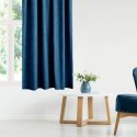 Zasłona MILANA kolor indygo styl klasyczny taśma smok transparentna 7,5 cm z grzywką 3 cm szenila 560x300 homede - CURT/HOM/MILA